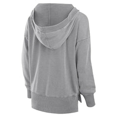 Women's Initiative Snow Wash French Terry V-Neck Pullover Hoodie - Cleveland Browns