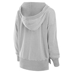Women's Initiative Snow Wash French Terry V-Neck Pullover Hoodie - Miami Dolphins