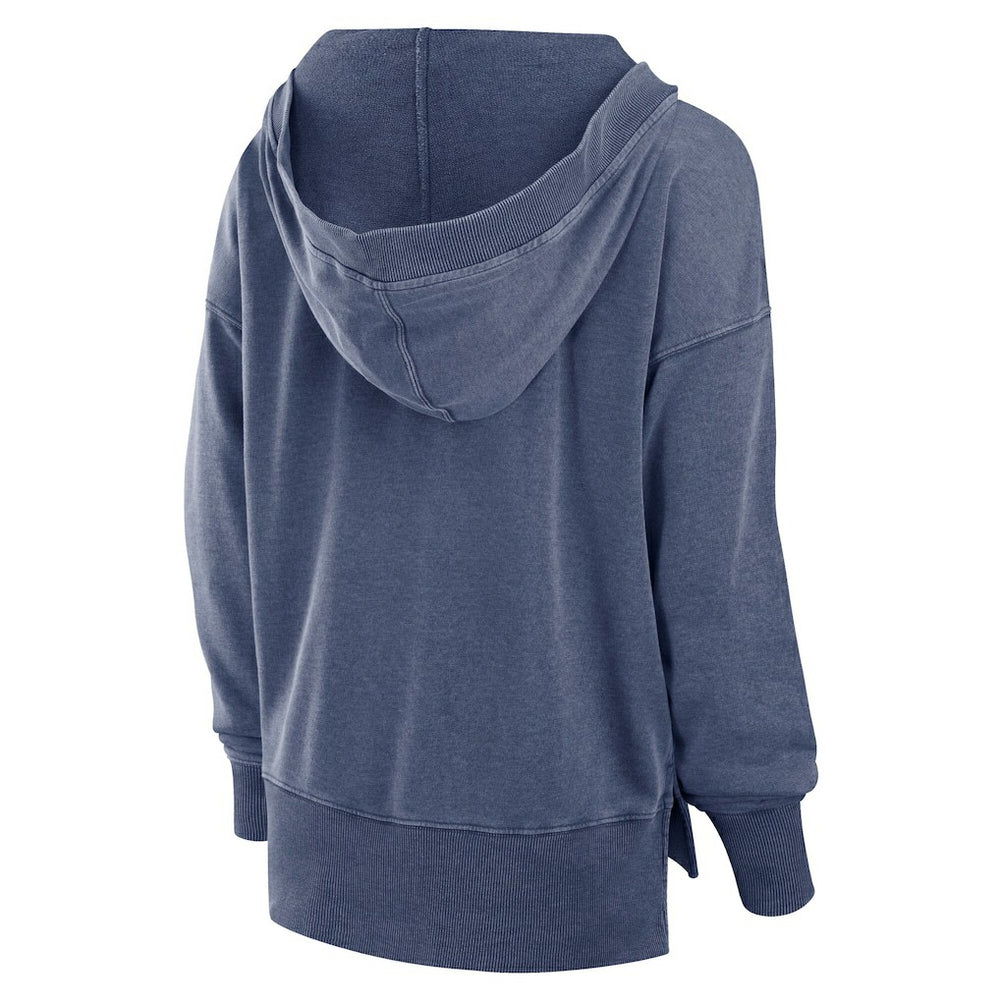 Women's Initiative Snow Wash French Terry V-Neck Pullover Hoodie - Seattle Seahawks