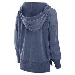 Women's Initiative Snow Wash French Terry V-Neck Pullover Hoodie - Seattle Seahawks