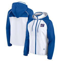 Women's Full-Zip Anorak Hoodie Jacket - New York Giants