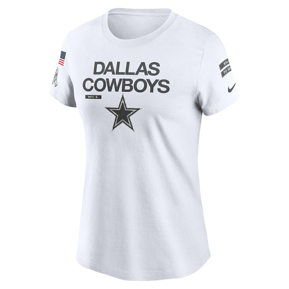 Women's 2024 Salute To Service Legend Performance T-Shirt - Dallas Cowboys
