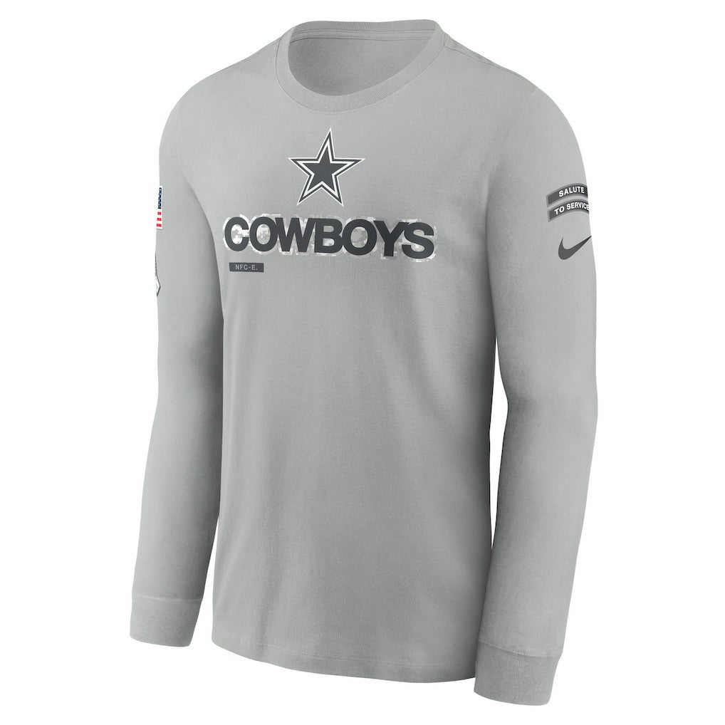 2024 Salute To Service Long Sleeve T-Shirt - Dallas Cowboys