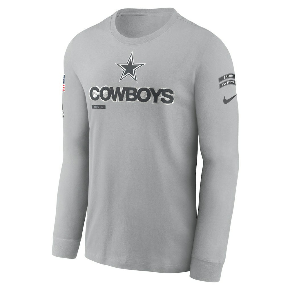 2024 Salute To Service Long Sleeve T-Shirt - Dallas Cowboys