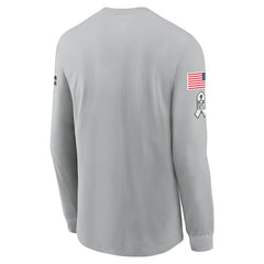 2024 Salute To Service Long Sleeve T-Shirt - Dallas Cowboys