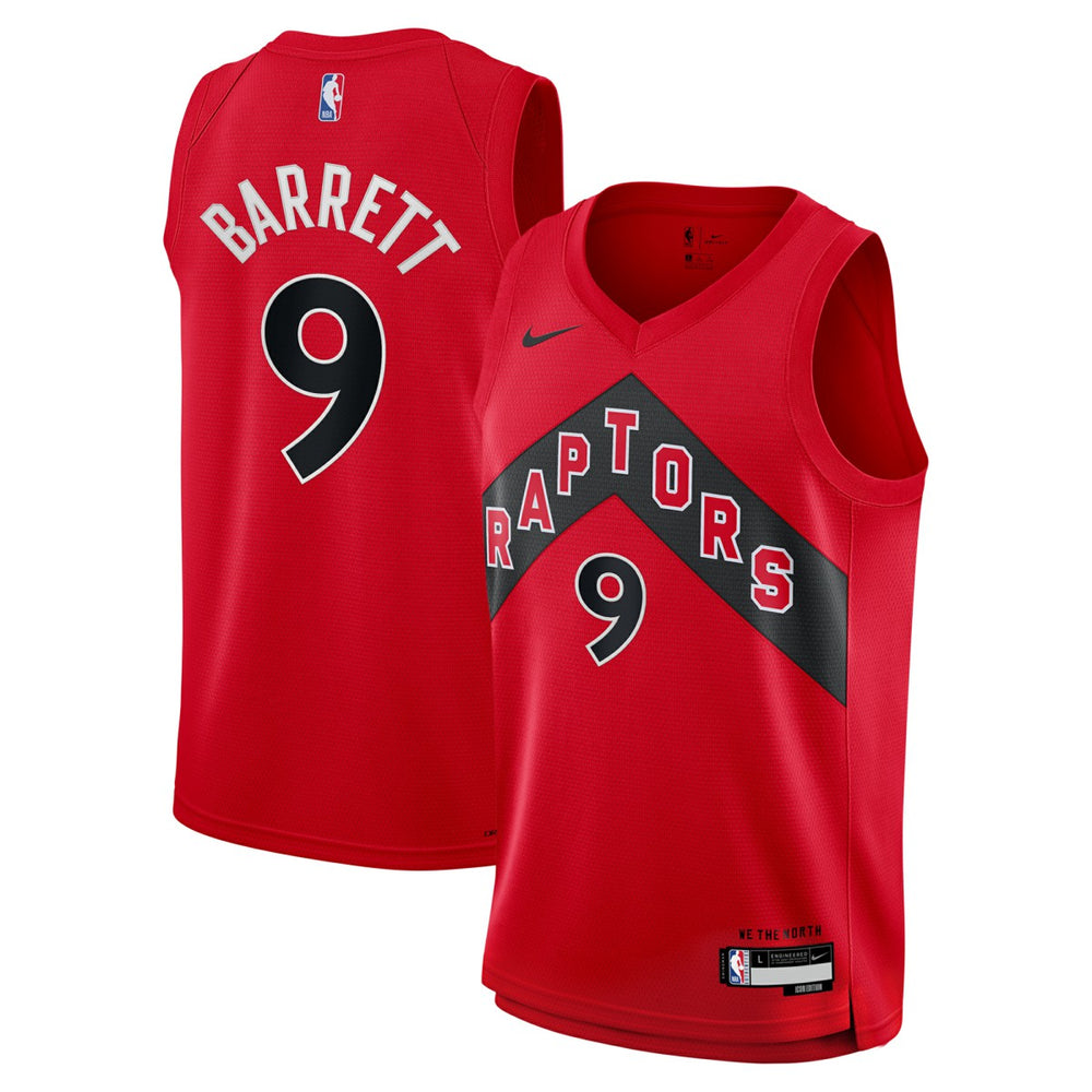 NBA RJ Barrett Toronto Raptors Youth Swingman Jersey