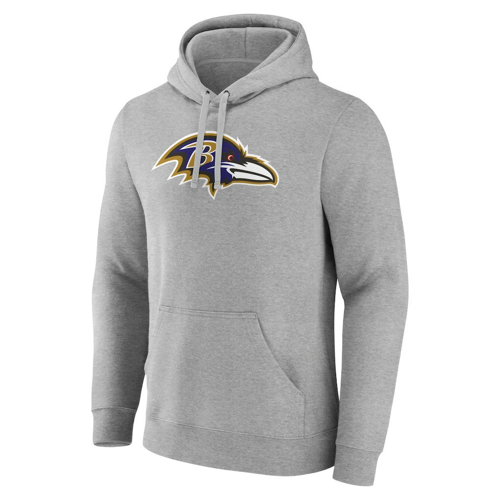 Zay Flowers  Icon Player Name & Number Pullover Hoodie - Baltimore Ravens
