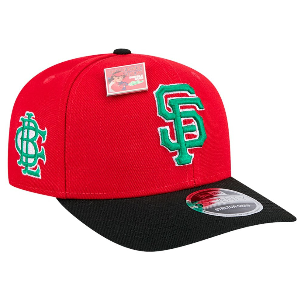 MLB San Francisco Giants New Era 2024 Big League Chew Flavor Pack 9SEVENTY Adjustable Hat