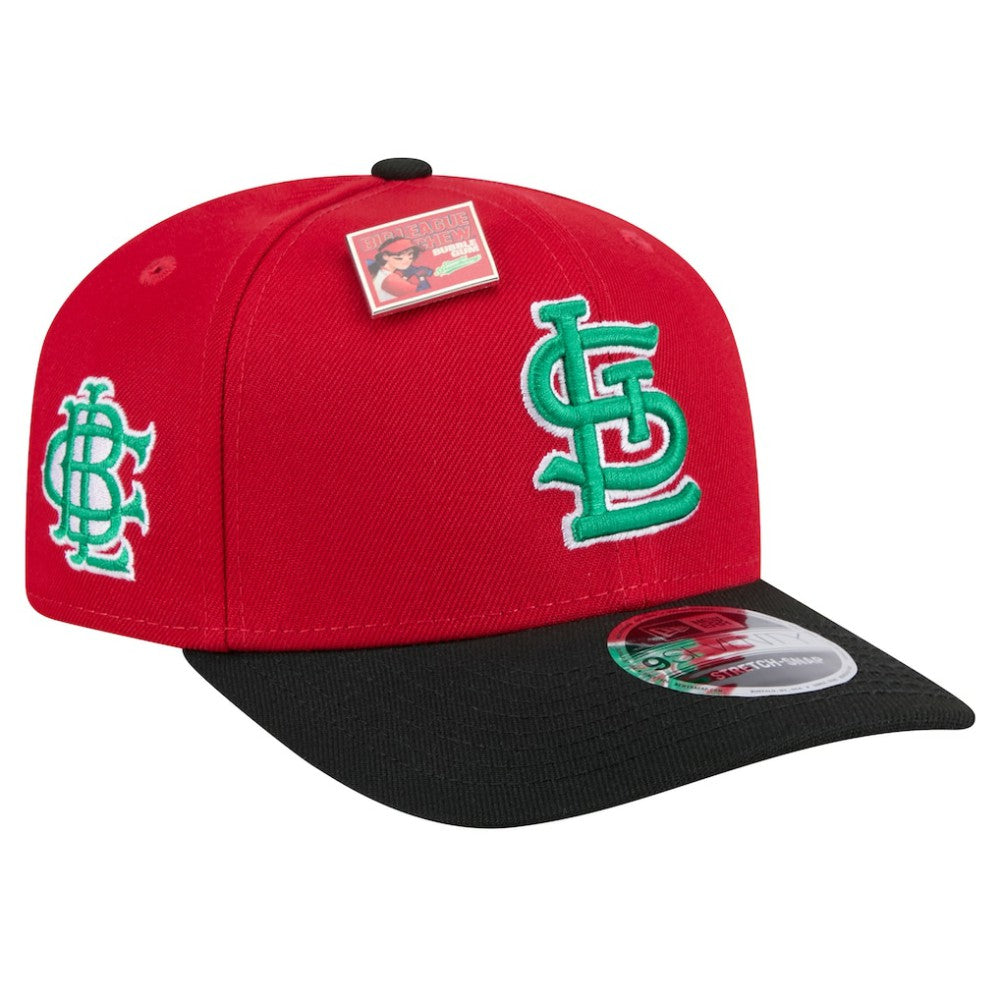 MLB St. Louis Cardinals New Era 2024 Big League Chew Flavor Pack 9SEVENTY Adjustable Hat