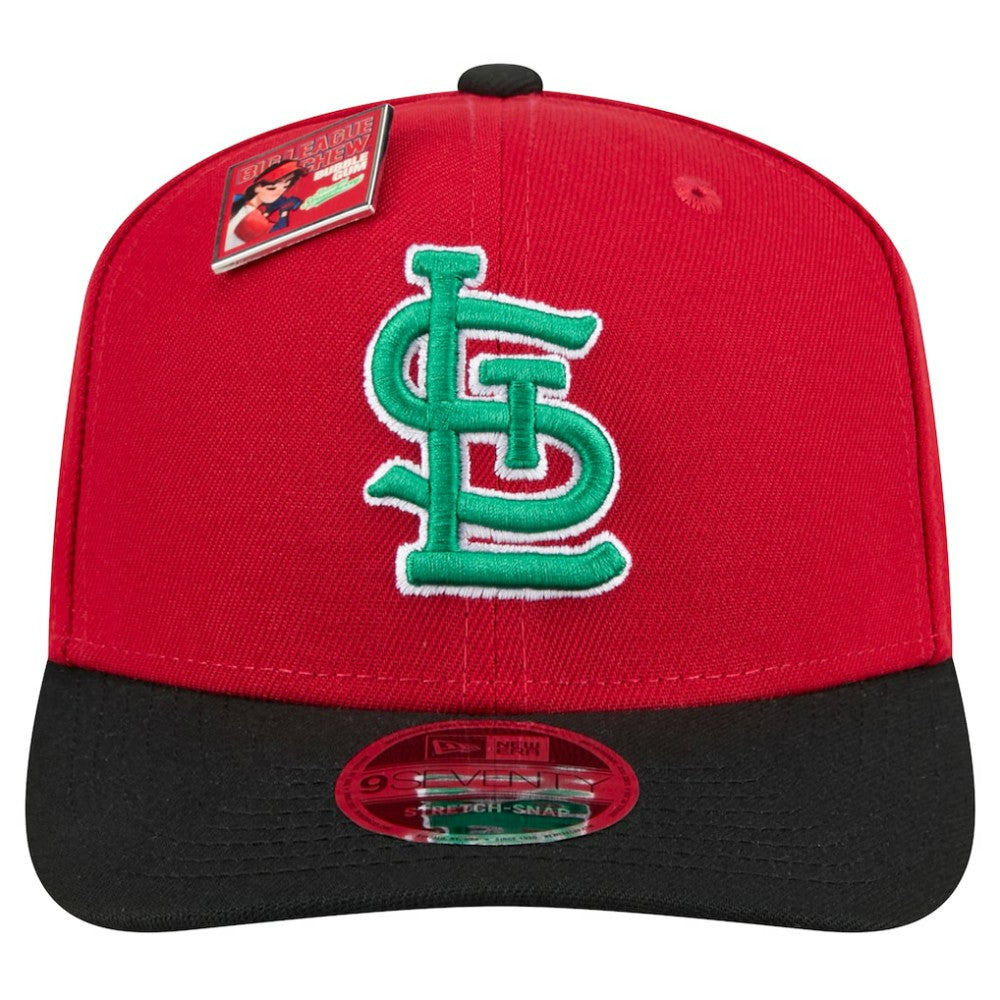 MLB St. Louis Cardinals New Era 2024 Big League Chew Flavor Pack 9SEVENTY Adjustable Hat
