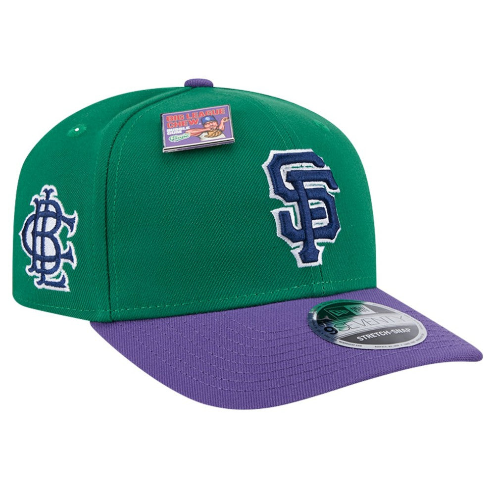 MLB San Francisco Giants New Era 2024 Big League Chew Flavor Pack 9SEVENTY Adjustable Hat