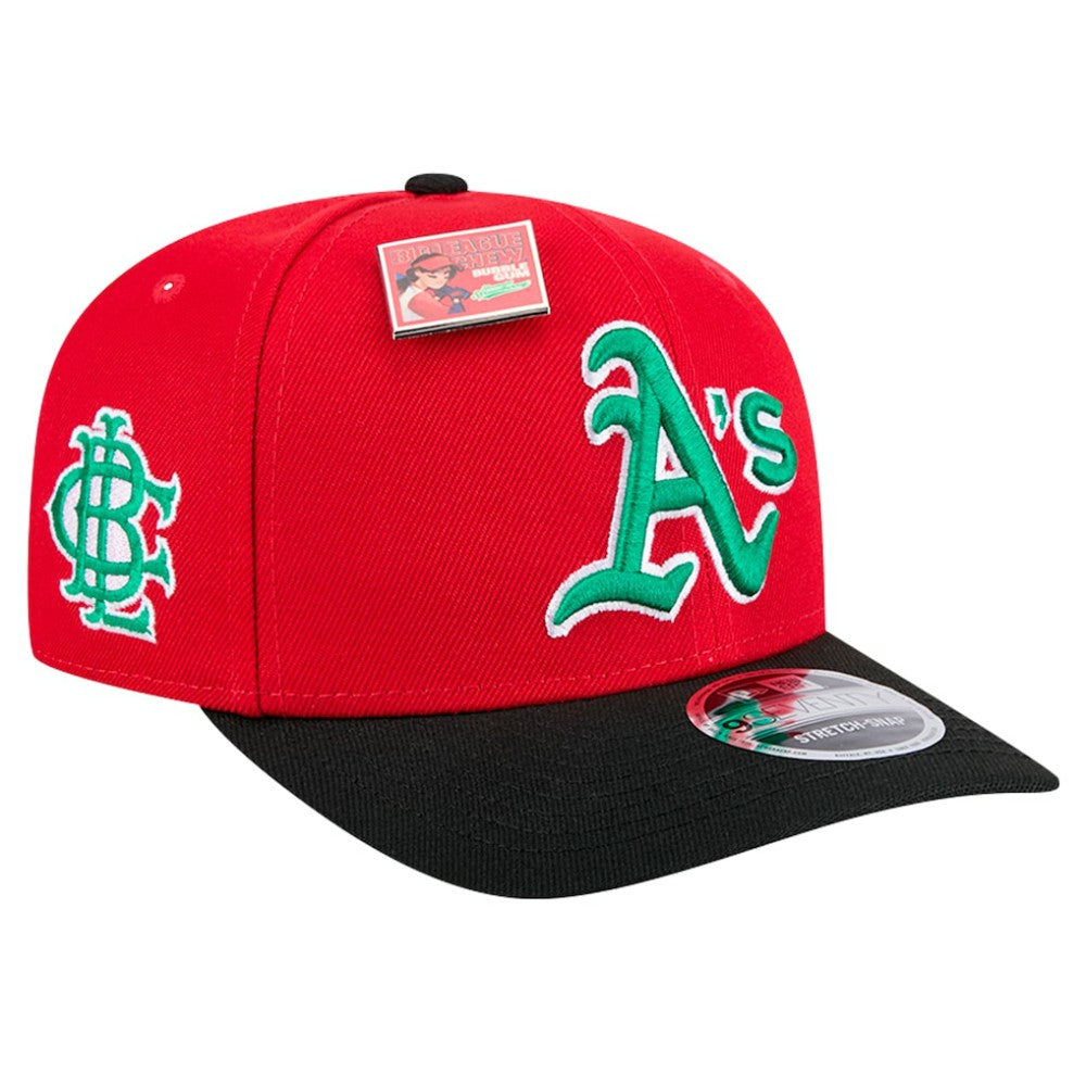 MLB Athletics New Era 2024 Big League Chew Flavor Pack 9SEVENTY Adjustable Hat