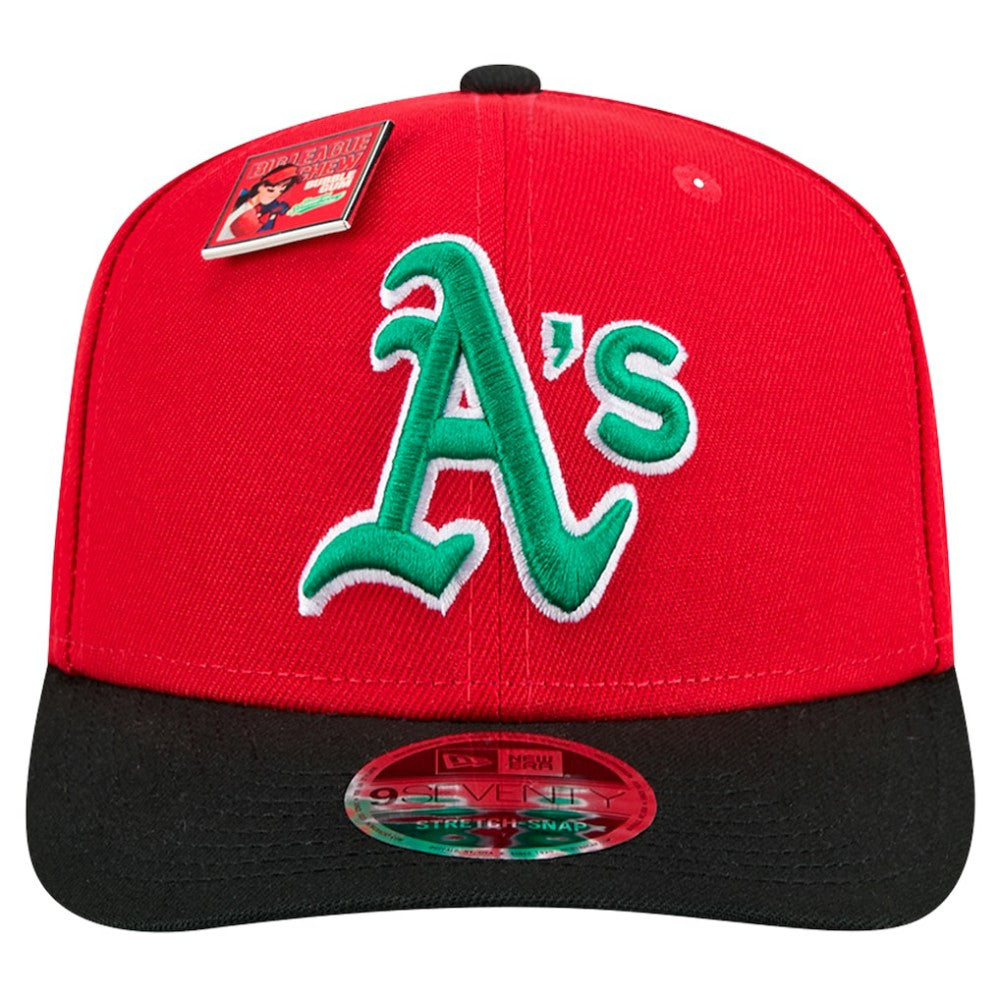 MLB Athletics New Era 2024 Big League Chew Flavor Pack 9SEVENTY Adjustable Hat