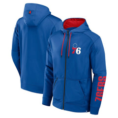 NBA Philadelphia 76ers Baller Defender Performance Full-Zip Hoodie