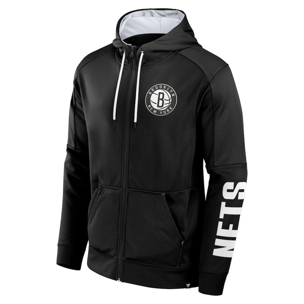 NBA Brooklyn Nets Baller Defender Performance Full-Zip Hoodie