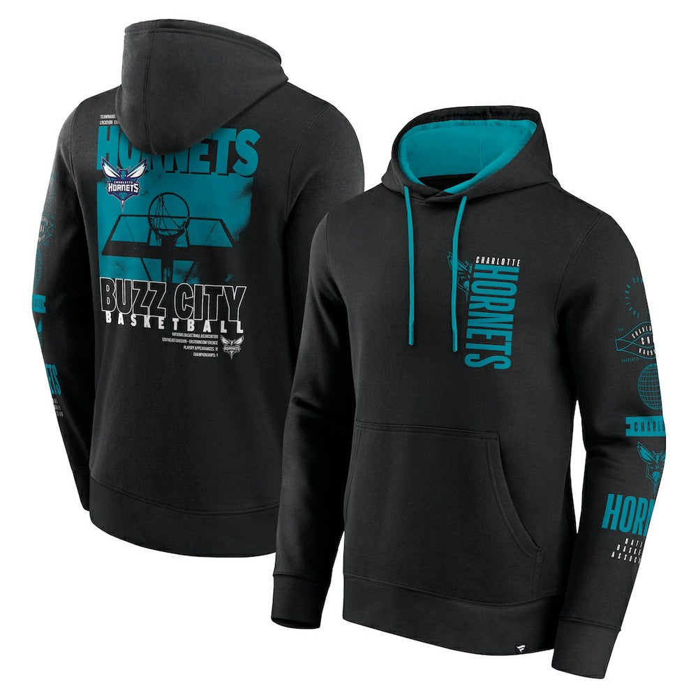 NBA Charlotte Hornets Game Time Crossover Pullover Hoodie