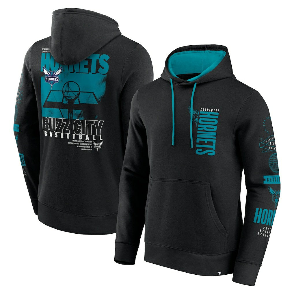 NBA Charlotte Hornets Game Time Crossover Pullover Hoodie