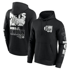 NBA Brooklyn Nets Game Time Crossover Pullover Hoodie