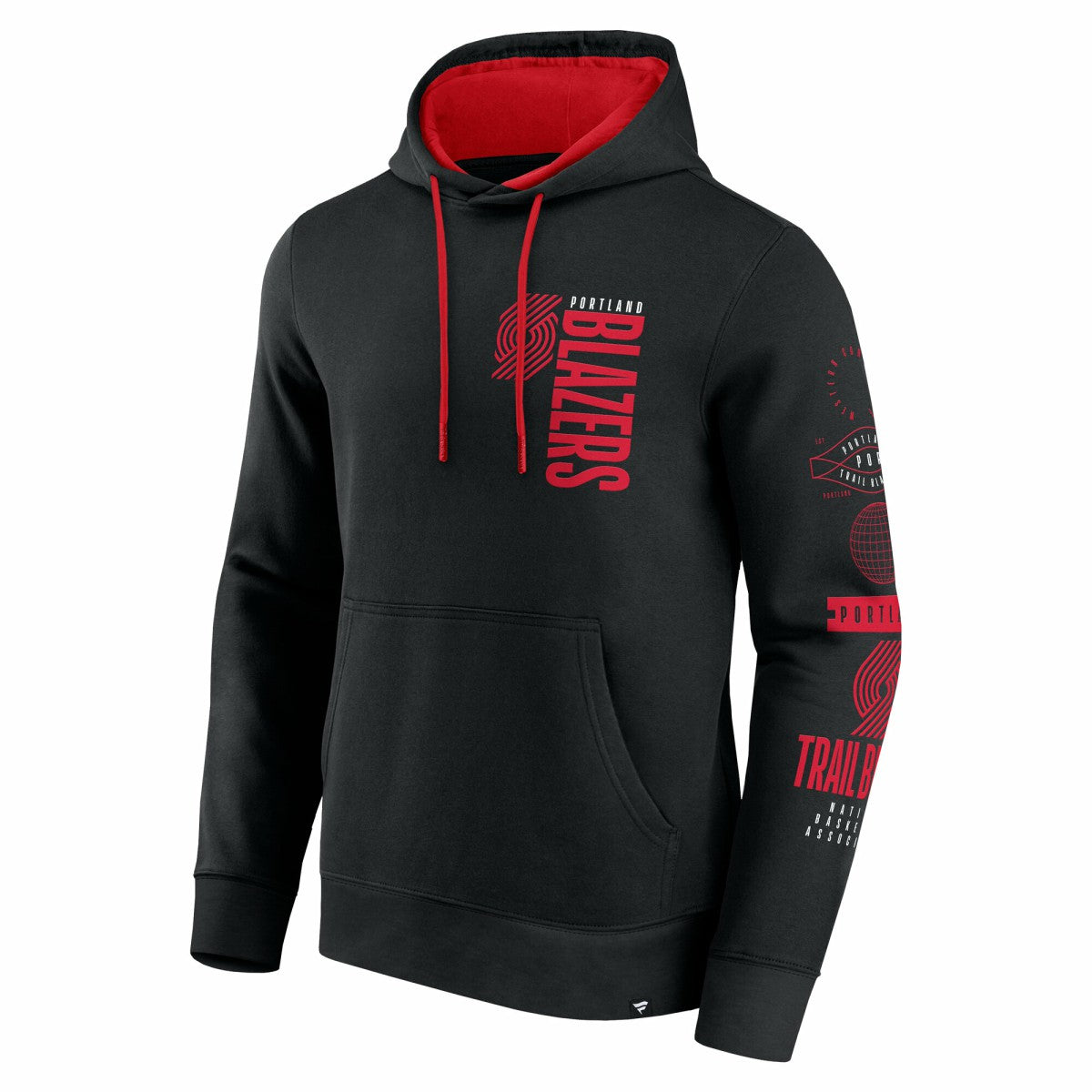 NBA Portland Trail Blazers Game Time Crossover Pullover Hoodie