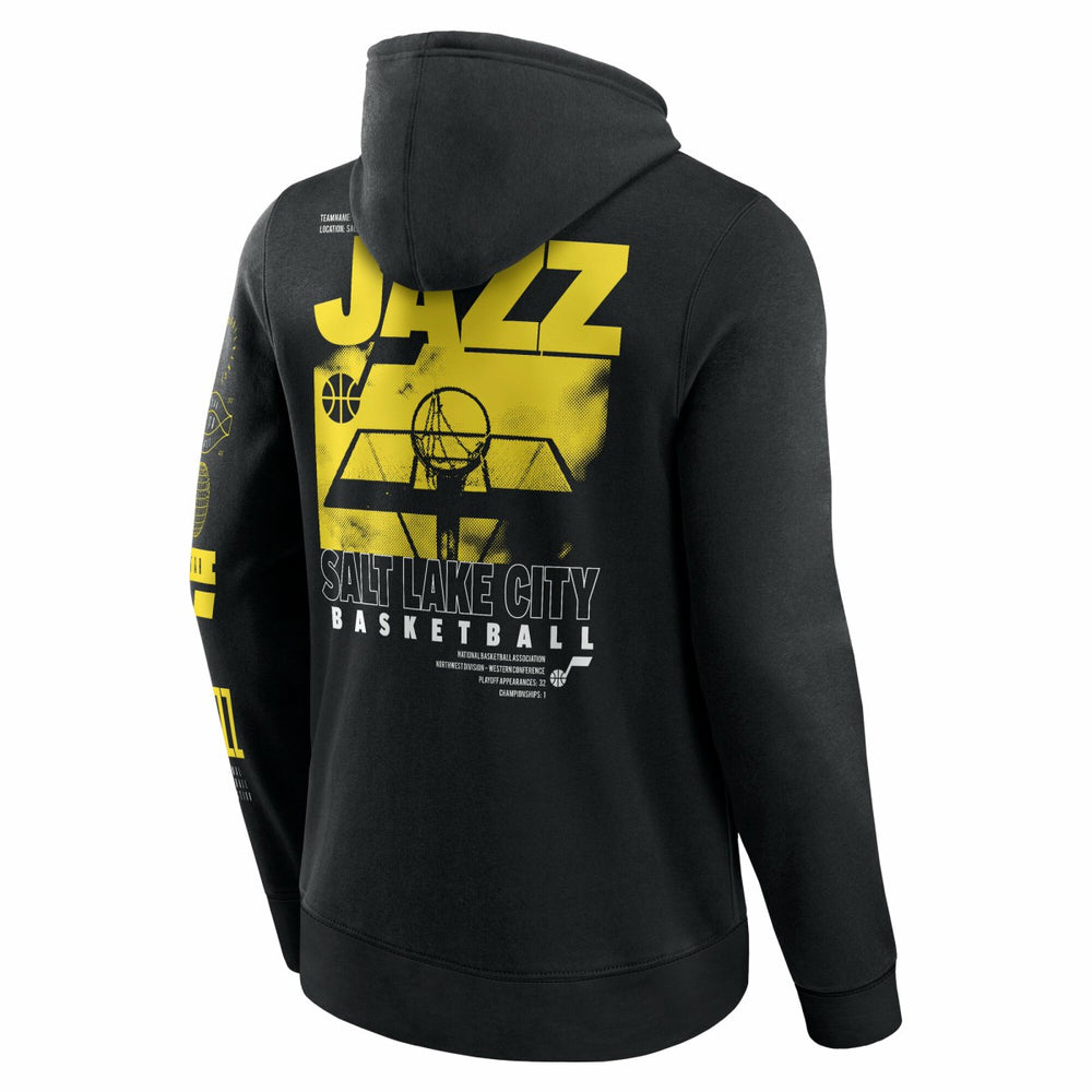 NBA Utah Jazz Game Time Crossover Pullover Hoodie