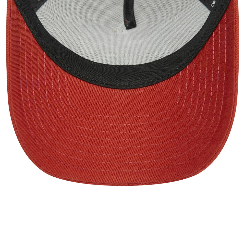 AC Milan New Era 9FORTY A-Frame Trucker Adjustable Hat - New Era Brown