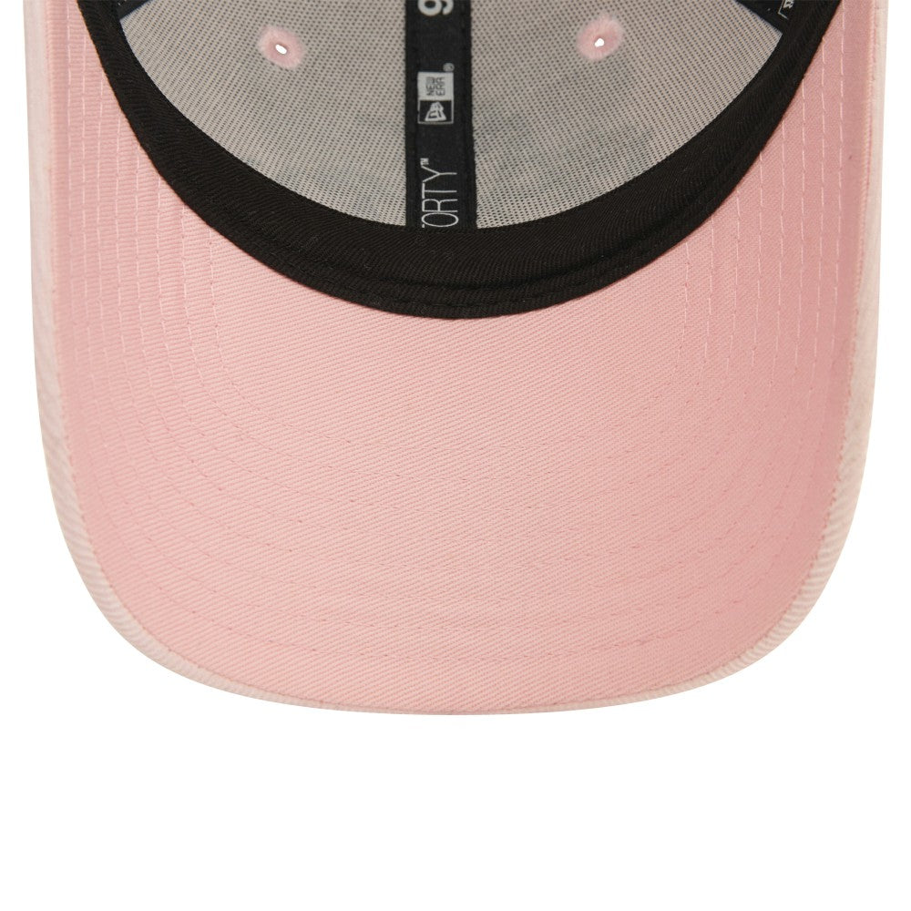 AC Milan New Era Youth Needle Corduroy 9FORTY Adjustable Hat - New Era Light Pink