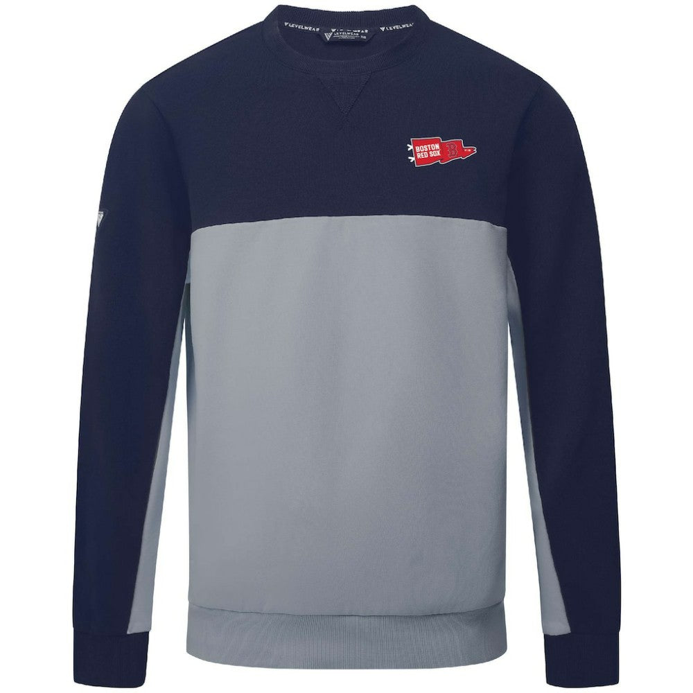 MLB Boston Red Sox Levelwear  Legacy Rafters Pullover Sweatshirt