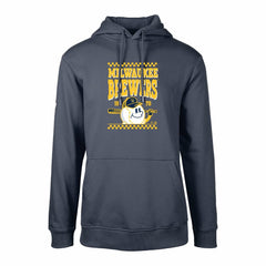 MLB Milwaukee Brewers Levelwear  Podium Inaugural Pullover Hoodie