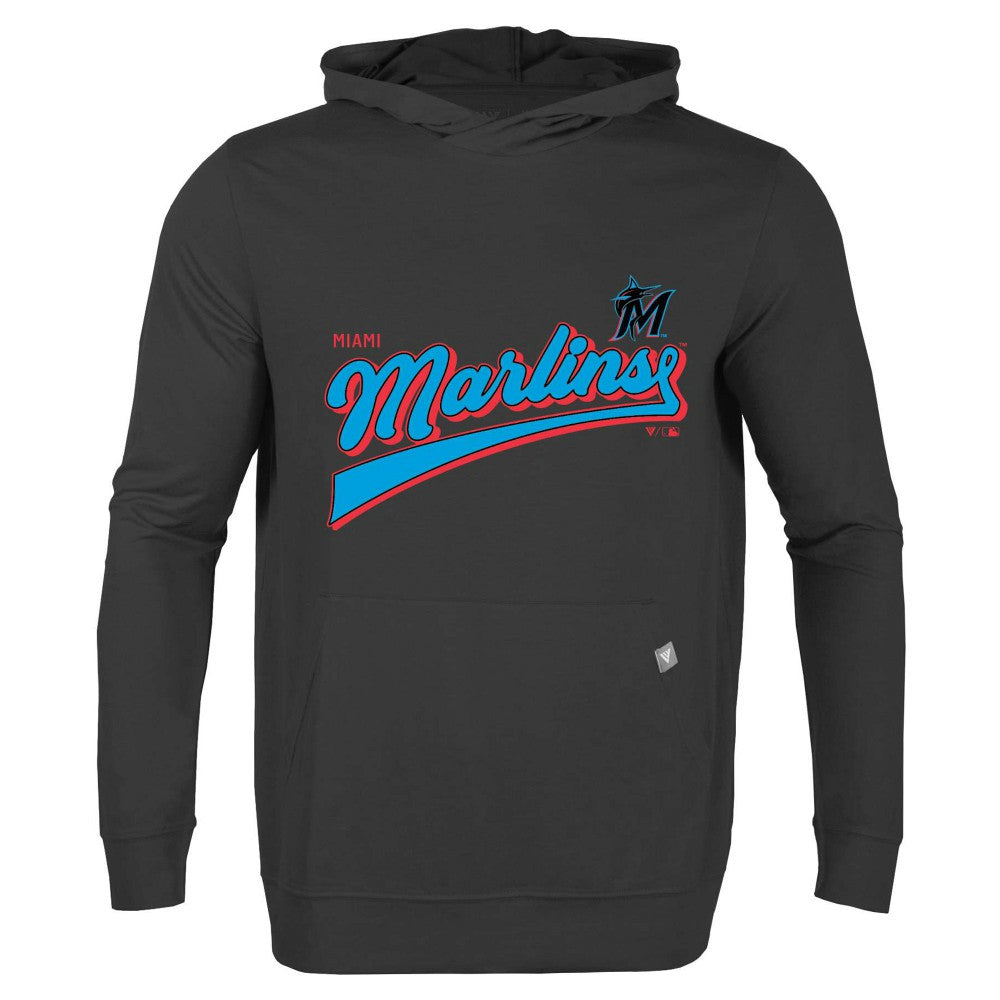 MLB Miami Marlins Levelwear  Relay 2.0 Retro Pullover Hoodie