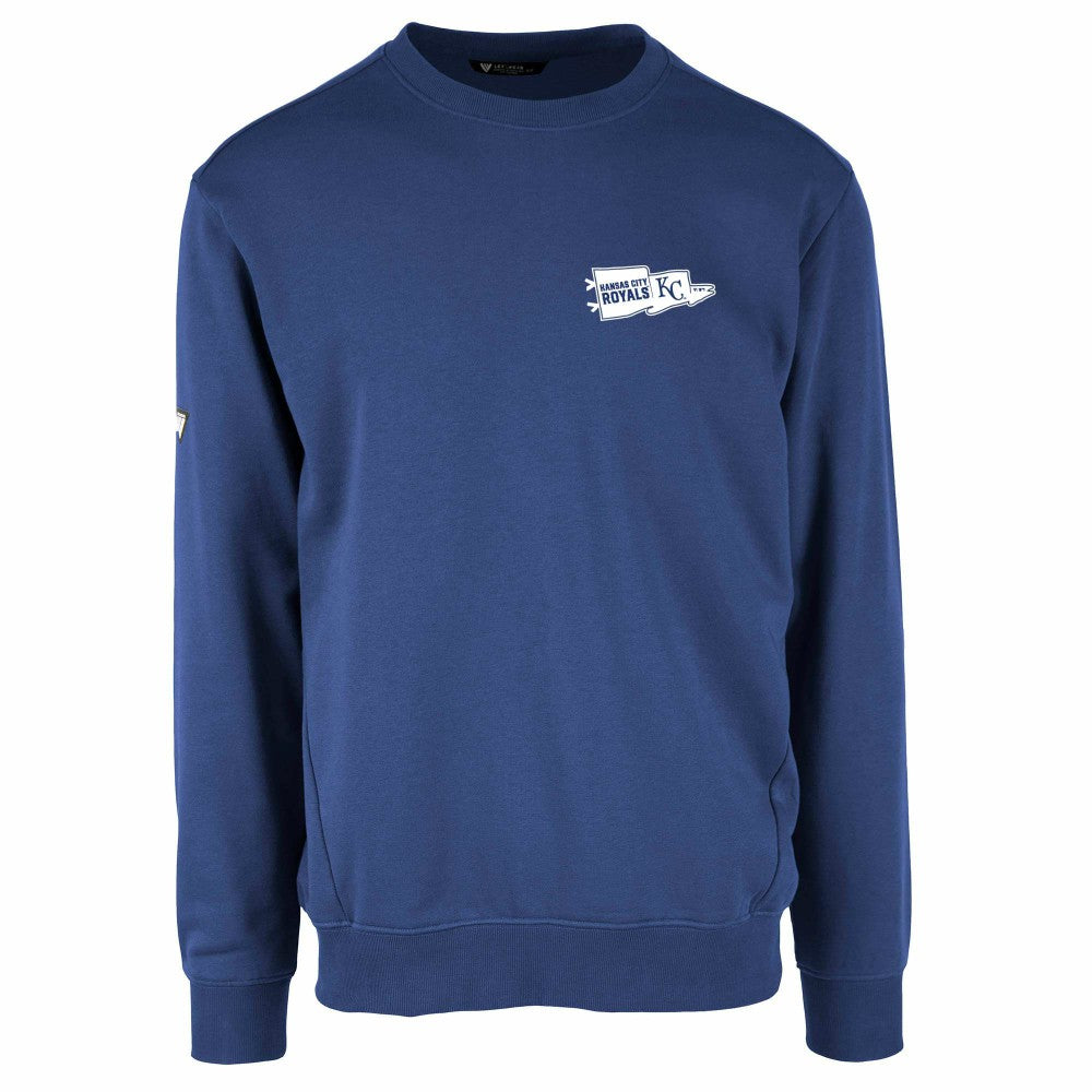 MLB Kansas City Royals Levelwear  Zane Rafters Pullover Sweatshirt