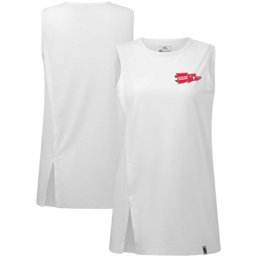 MLB Cleveland Guardians Levelwear Women's  Influx Rafters Tank Top