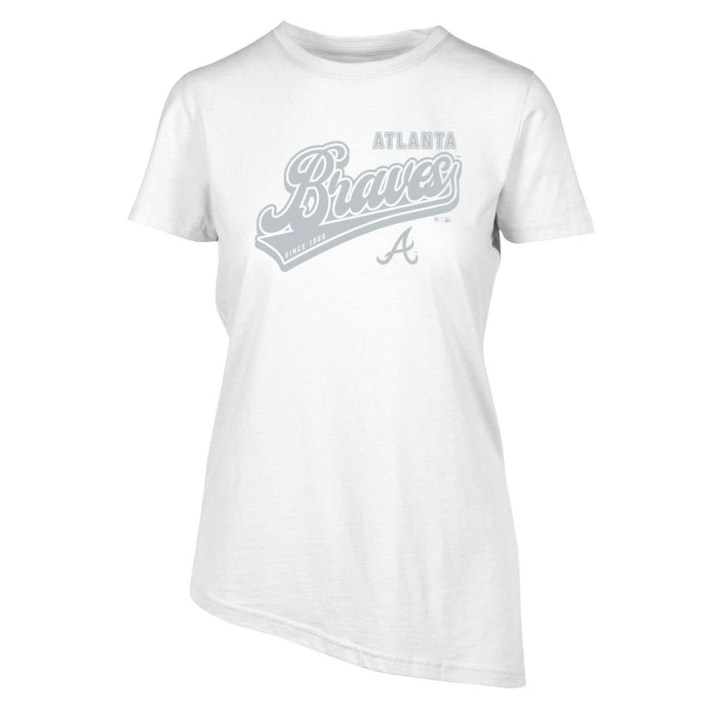 MLB Atlanta Braves Levelwear Women's  Birch Sweep T-Shirt