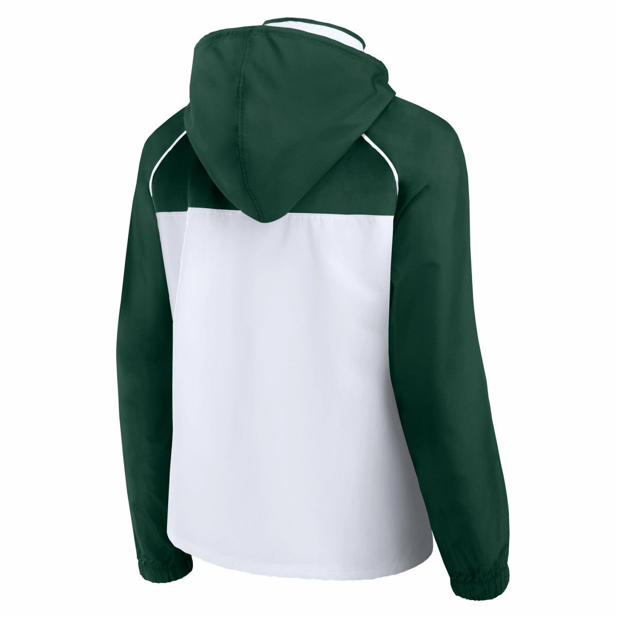 NBA Milwaukee Bucks Women's Anorak Raglan Full-Zip Hoodie Jacket