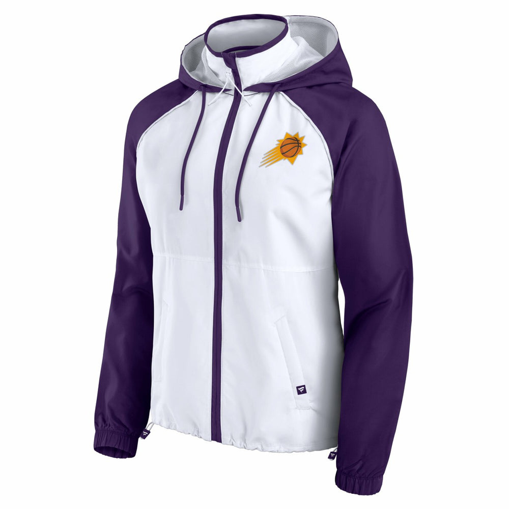 NBA Phoenix Suns Women's Anorak Raglan Full-Zip Hoodie Jacket