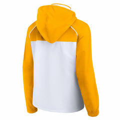 NBA Los Angeles Lakers Women's Anorak Raglan Full-Zip Hoodie Jacket
