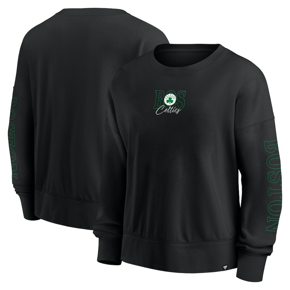 NBA Boston Celtics Women's Oversized Game Day Pullover Sweatshirt