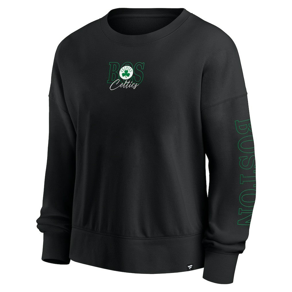 NBA Boston Celtics Women's Oversized Game Day Pullover Sweatshirt
