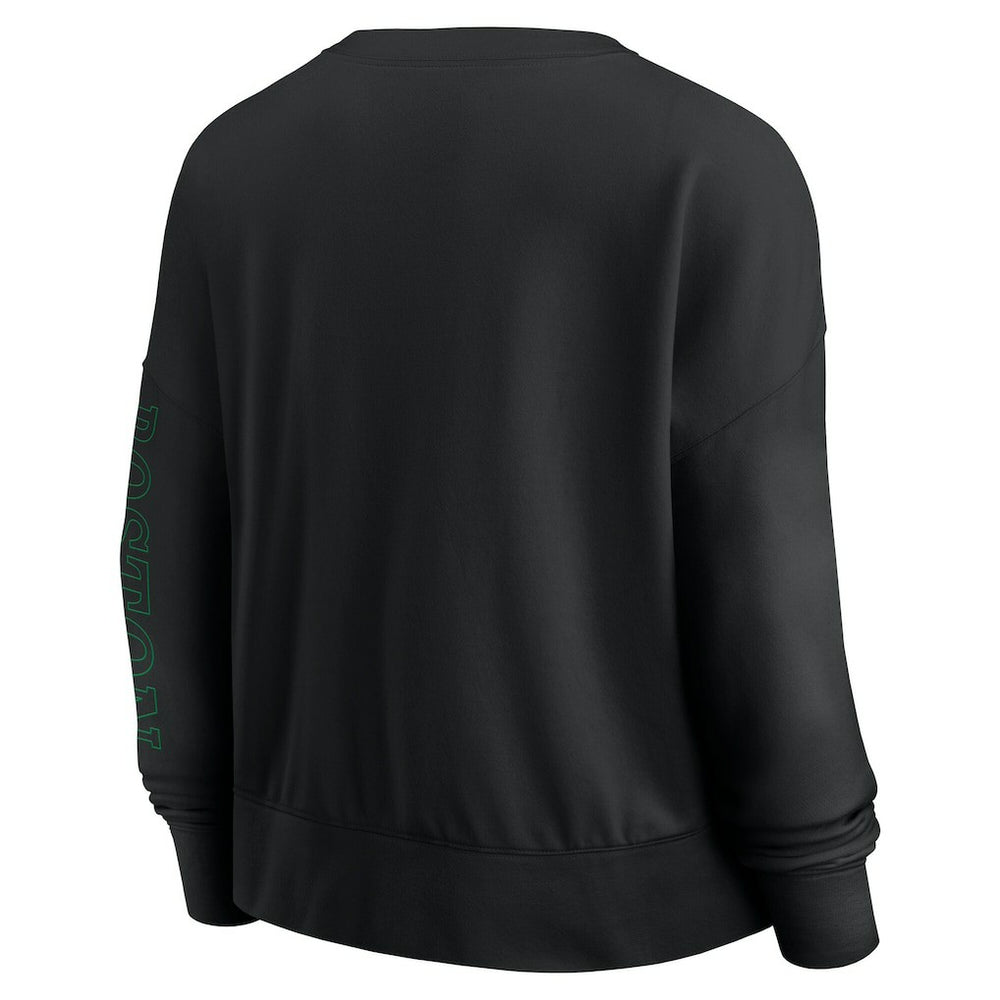 NBA Boston Celtics Women's Oversized Game Day Pullover Sweatshirt