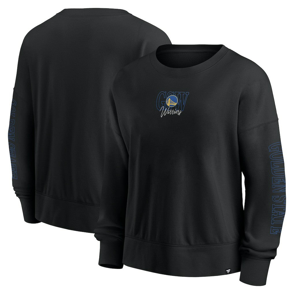 NBA Golden State Warriors Women's Oversized Game Day Pullover Sweatshirt sale