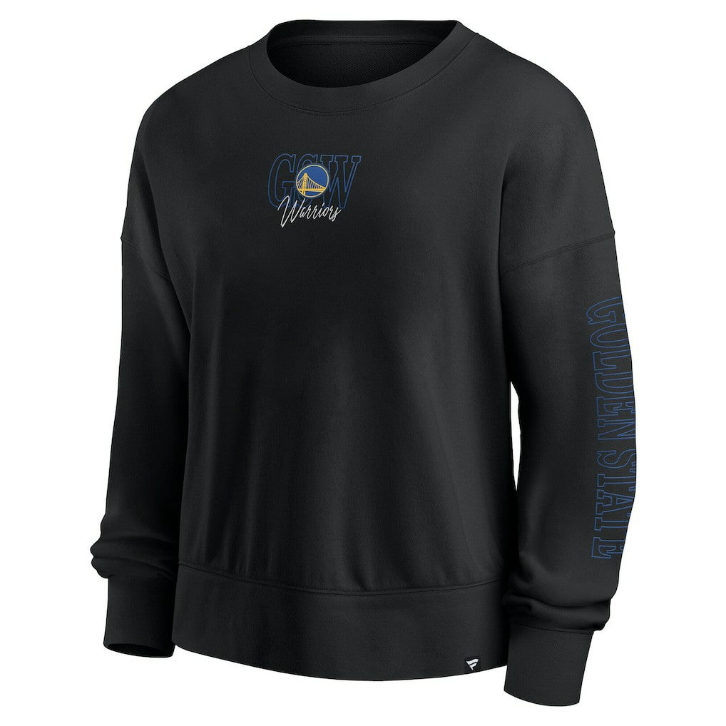 NBA Golden State Warriors Women's Oversized Game Day Pullover Sweatshirt sale