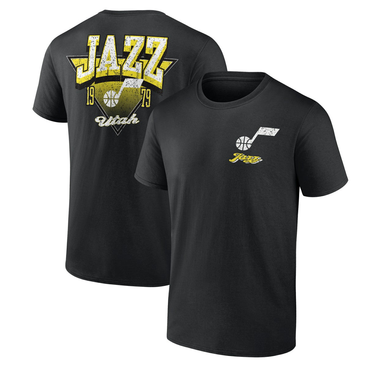 NBA Utah Jazz Logo Athletic Never Over T-Shirt