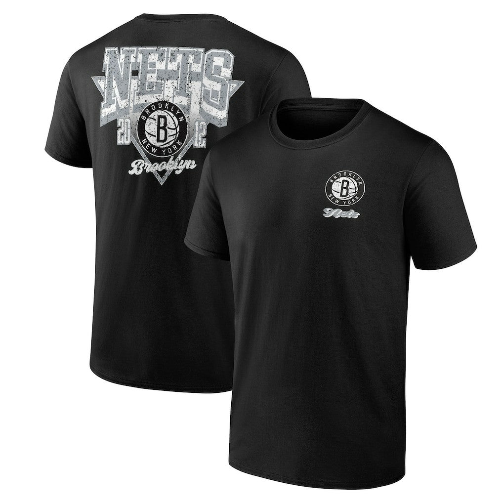 NBA Brooklyn Nets Logo Athletic Never Over T-Shirt
