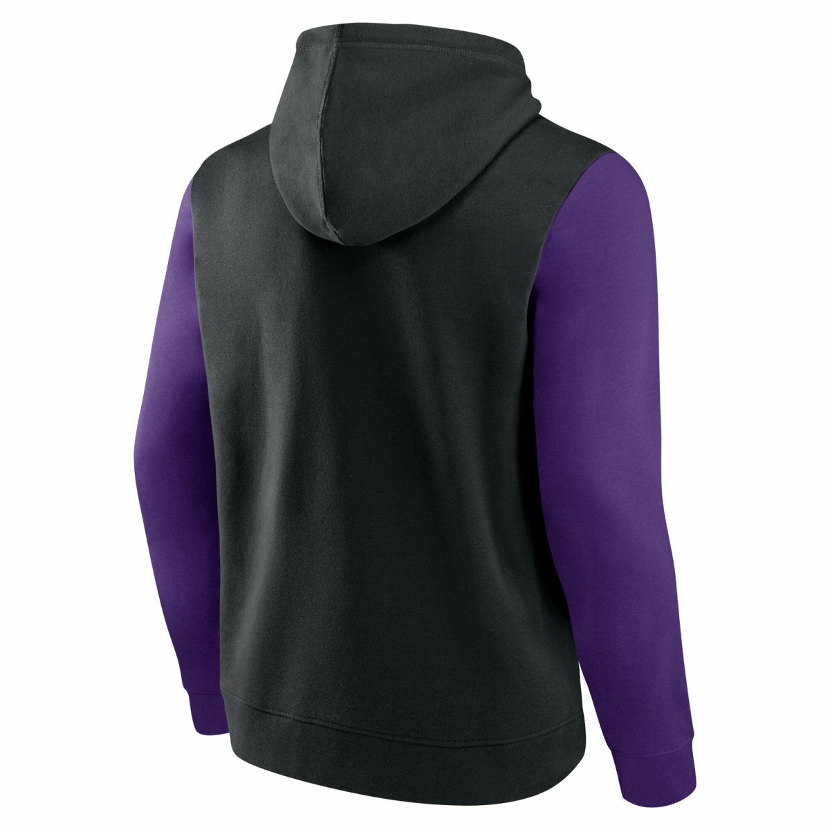NBA Sacramento Kings Logo Athletic Outline Colorblock Pullover Hoodie