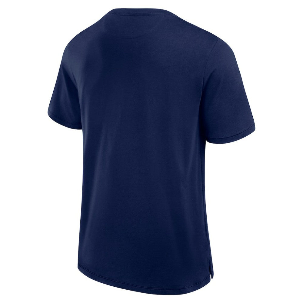 NHL Navy Seattle Kraken Fanatics Elevated Pima T-Shirt