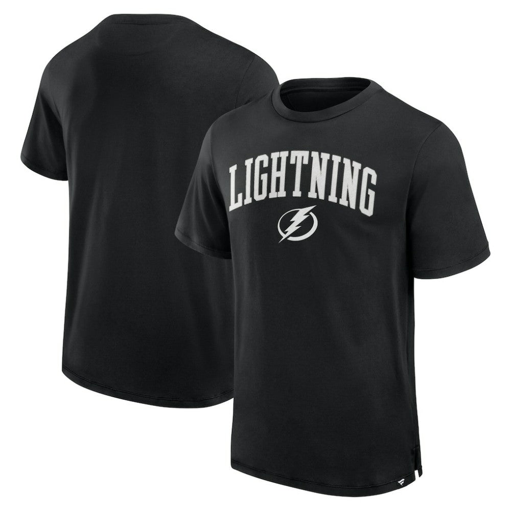 NHL Black Tampa Bay Lightning Fanatics Elevated Pima T-Shirt
