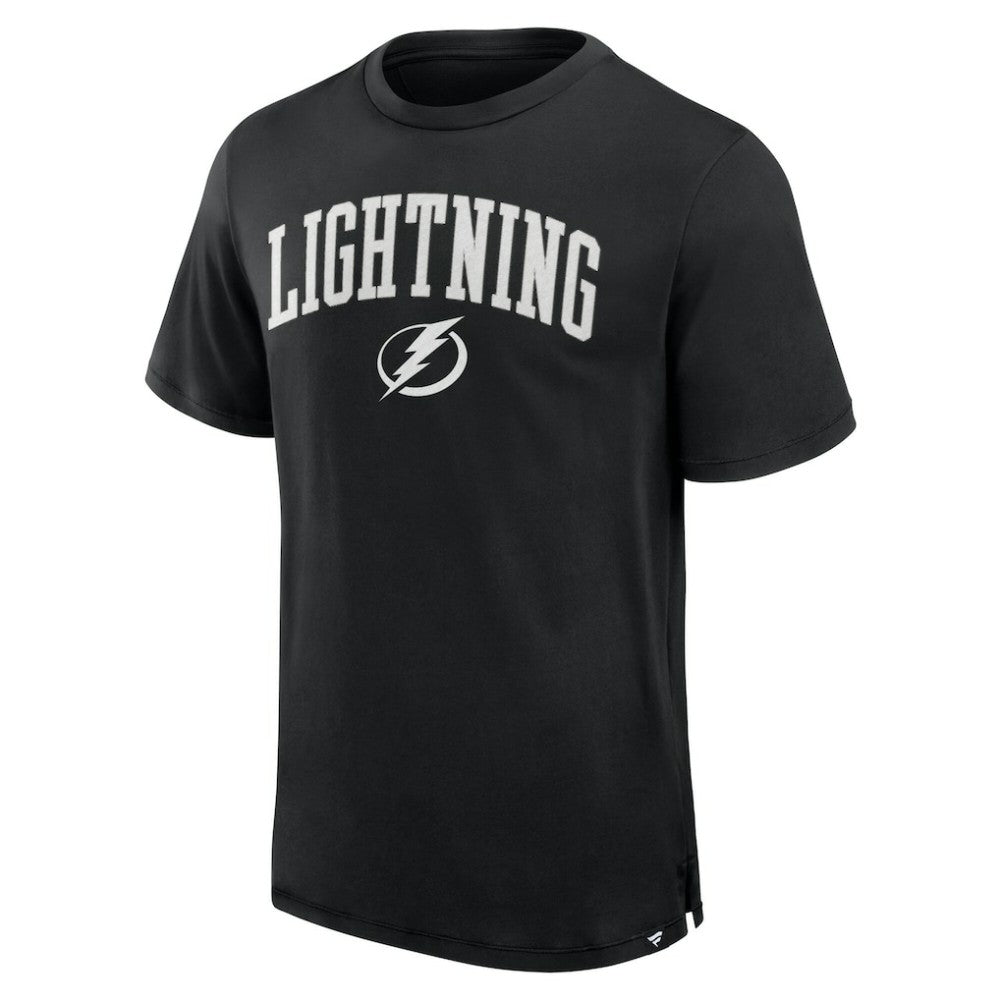 NHL Black Tampa Bay Lightning Fanatics Elevated Pima T-Shirt