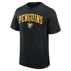 NHL Black Pittsburgh Penguins Fanatics Elevated Pima T-Shirt