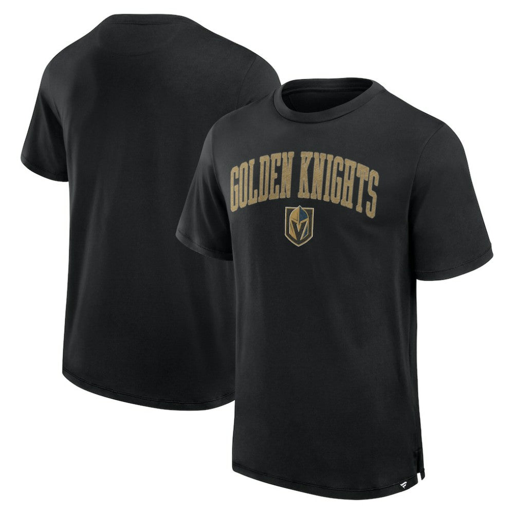 NHL Black Vegas Golden Knights Fanatics Elevated Pima T-Shirt