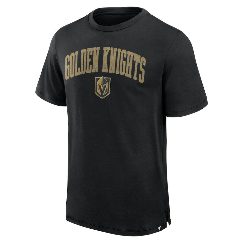 NHL Black Vegas Golden Knights Fanatics Elevated Pima T-Shirt