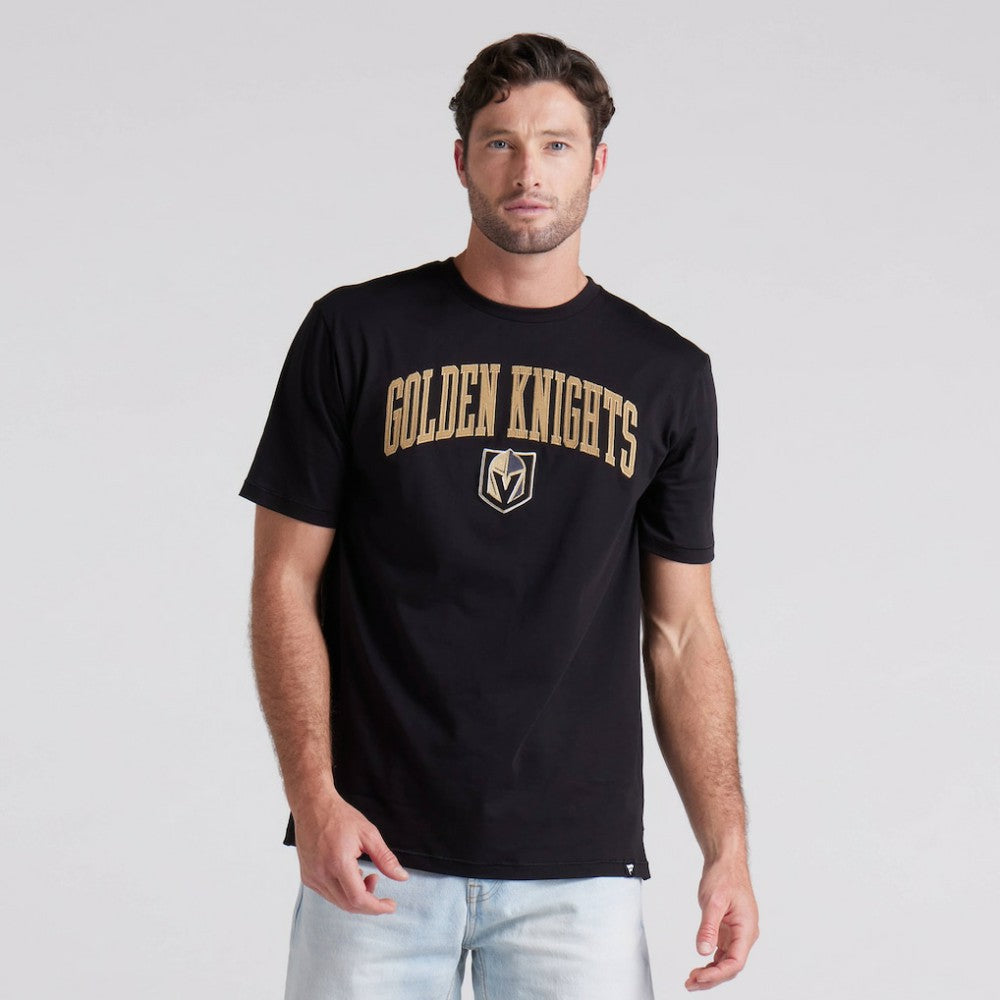 NHL Black Vegas Golden Knights Fanatics Elevated Pima T-Shirt
